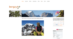 Desktop Screenshot of bergzyt.ch